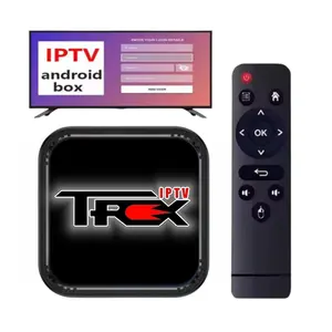 Mạnh mẽ Trex IPTV đại lý bán lẻ pane-L 4k M-3-U cho Android nóng trong Châu Âu USA Canada Châu Phi Arabic UK Đức Israel Bắc Âu Châu Á