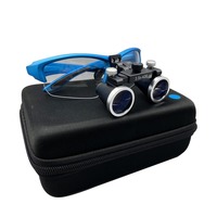 Medical Dental Loupes 2.5X/3.5X Binocular Surgical Glasses Oral Surgery Magnifier with LED Light Class I