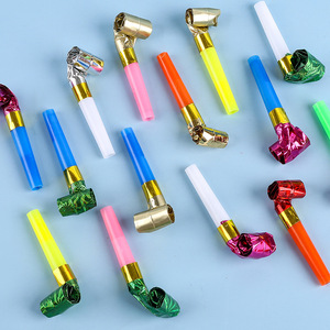 Whistle A1390 Plastic Party Whistles Random Color Non-Toxic Birthday Occasion Household Daily Necessities - Product Image 2