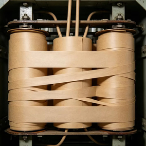 Papel Kraft <span class=keywords><strong>Aislante</strong></span> de Grado Eléctrico, Papel para Cables Telefónicos de <span class=keywords><strong>Celulosa</strong></span> de Alta Pureza para Transformadores Sumergidos en Aceite - Product Image 2