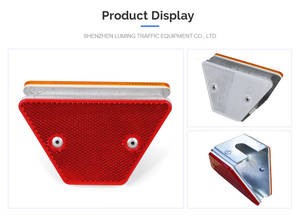 Barrera de señales de seguridad vial, barandilla de carretera, reflector delineador de carretera autoluminoso y alto reflectante usado - Product Image 3