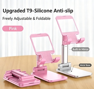 Adjustable <b>Holder</b> Phone <b>Holder</b> Cell <b>Tablet</b> Desk Thick Case Friendly Phone <b>Holder</b> Stand Cell Phone Stand Plastic with Custom Logo - Product Image 4