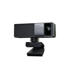 ライブストリーミングレッスン用の新しいホットセールプロモーションフェイスIDAIジェスチャー認識スマートウェブカメラ2k30FpsUSBタイプCカメラ