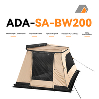 ADA OVERLAND 270 Auvent Mural pour Voiture, Tente de Camping Extérieure Grande Capacité 5 Personnes pour SUV 4x4, Robuste et Imperméable, Annexe de Camping