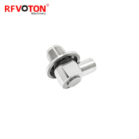 Connecteur RF SO239 UHF Femelle Hembra Angle Droit Sertissable RA pour Câble Coaxial RG8 RG213 LMR400