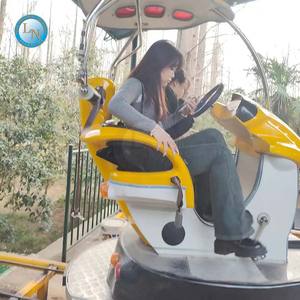 Bicicletas espaciales públicas de fibra de vidrio y metal/acero para exteriores, para parques de atracciones y jardines, personalizables - Product Image 6