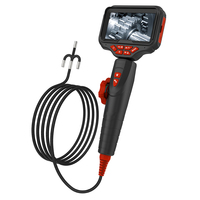 Boroscopio Articulado Profesional 1080P con Luz LED Ajustable y Grabación de Video para Inspección de Carbono en Válvulas de Admisión