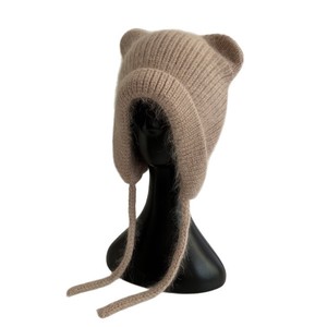 Bonnet d'<span class=keywords><strong>oreille</strong></span> mignon pour <span class=keywords><strong>femme</strong></span> Chapeaux Cozy Warm Winter Ear Cover Skull Caps - Product Image 3