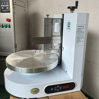 Machine à lisser les gâteaux électrique commerciale pour boulangerie, idéale pour le polissage et le glaçage des gâteaux d'anniversaire