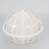 Boule de suspension poreuse en polypropylène, remplissage biologique en éponge de polyuréthane creuse pour la purification des eaux dans les cuves anaérobiennes