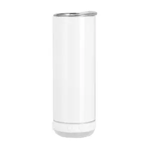 20oz Detachable Speaker Music Travel Stainless Steel Double Wall Vacuum Insulated Travel Mug