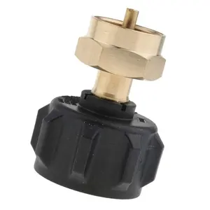 Adaptador de recarga de propano, tanque de acoplador de cilindro de Gas, compatible con QCC1/Type1, tanque de propano