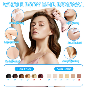 Fabbrica originale 3-In-1 epilatore Ip di rimozione dei peli del corpo Ipl Laser depilazione casa con raffreddamento - Product Image 4