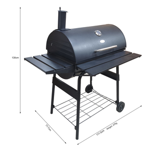 Vente en gros Barbecue à chariot carré portable Barbecue à charbon Barbecue à gaz Barbecue à charbon d'extérieur - Product Image 5