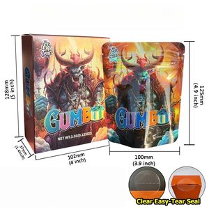 Sacs <span class=keywords><strong>en</strong></span> Mylar personnalisés de 3,5 g avec fermeture éclair, pochettes debout découpées à la forme, anti-odeurs pour aliments et tabac avec boîtes d'affichage - Product Image 5