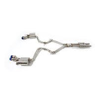 OUCHI Edelstahl Auspuff Catback Für Mercedes Benz R230 SL500 5.5L Mit Schall dämpfer ventilen Rohre Auspuff anlage