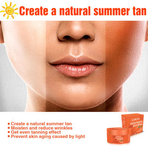 OEM ODM Carrot Tanning Gel Accelerator Natural Even Tan Moisturize Reduce Wrinkle Prevents Light-Induced Aging for <strong>Sunbed</strong> Use - Product Image 4