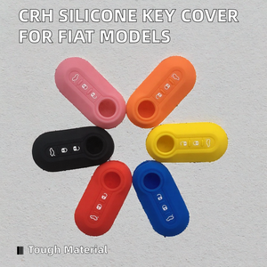 Crh Silicone Xe Từ Xa <span class=keywords><strong>Key</strong></span> Fob Bìa Trường Hợp Phù Hợp Cho Fiat 500 Ducato Bravo <span class=keywords><strong>2</strong></span> lancia Musa Grande Punto Phụ Kiện Chính Cho Xe Ô Tô - Product Image 2