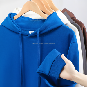 Sweat-shirts et sweats à capuche pour hommes de qualité supérieure, épais, de luxe, surdimensionnés, personnalisables avec logo imprimé, 320 g/m² - Product Image 1