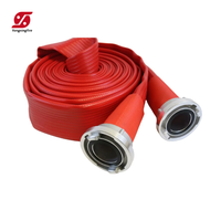 Tuyau d'incendie en caoutchouc nitrile durable de 1 à 12 pouces, PVC NBR TPU, couleurs personnalisées pour la lutte contre l'incendie et les secours