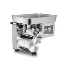 Hachoir à viande commercial 1800W, trancheuse multifonctionnelle pour bœuf, porc, poisson, équipement de restaurant et de cantine