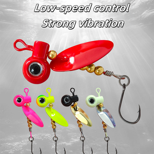 Micro leurre ultra-léger SNEDA avec crochet unique lame de mite lente pour truite panfish brochet leurres de pêche - Product Image 6