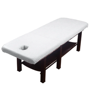 Drap-housse <span class=keywords><strong>jetable</strong></span> imperméable non tissé élastique pour lit d'hôpital, spa, <span class=keywords><strong>massage</strong></span>, salon – Protège-lit - Product Image 2