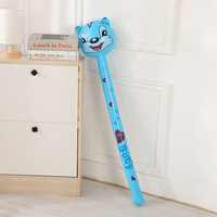 Jouet bâton gonflable mignon en forme de lapin en PVC pour les fêtes de Pâques et les jeux d'extérieur pour enfants