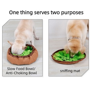 Accesorios para Mascotas, Juguete Interactivo para Perros, Tapete Olfativo de Fieltro para Entrenamiento Olfativo y Alimentación Lenta - Product Image 2
