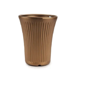 Pot de fleurs moderne en plastique de 12 pouces pour plantes d'intérieur, d'extérieur, de balcon - Product Image 3