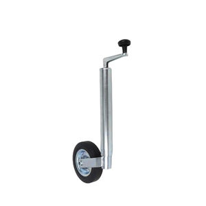 Avustralya avrupa kılavuz teker 48mm Max 136Kg karavan römork çekme ile 190x50mm kauçuk tekerlek Metal jant - Product Image 2