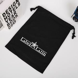 Custom Logo Eco Friendly Reusable Cotton Canvas Dust <b>Bag</b> Drawstring Drawstring <b>Bags</b> With Logo for Wedding Party Gift Packaging - Product Image 6