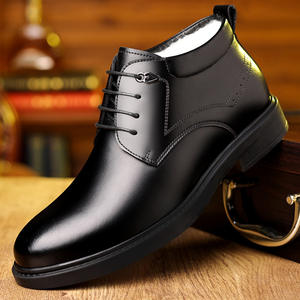 New Casual Leather <b>Shoes</b> <b>Men</b> Simple Business Style <b>Soft</b> AntiSlip Sole WearResistant Round Toe Formal Footwear Mesh Breathable - Product Image 2