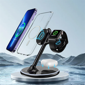 <span class=keywords><strong>Chargeur</strong></span> sans fil Stand to logo 15w 20w Fast Charging iphone Charging Station: 3 in 1 Charger Stand <span class=keywords><strong>Multiple</strong></span> Devices for <span class=keywords><strong>apple</strong></span> - Product Image 5