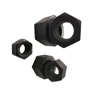 Écrous hexagonaux en nylon noir M2 M3 M4 M5 M6 M8 M10 M12 M14 M16 M20 M24 à filetage grossier - Product Image 1