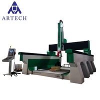 Machine de fraisage cnc 3d à 5 axes, pour le travail du bois
