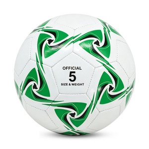 Ballon de football d'entraînement pour enfants et jeunes, taille 4, rose, motif géométrique, taille et poids officiels, pour matchs et loisirs, en PU durable, modèle 5 - Product Image 4