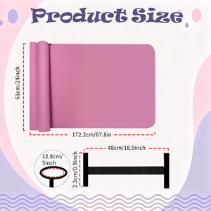 <b>Large</b> Low Price Inventory Clearance TPE PVC EVA Natural Rubber Yoga <b>Mat</b> - Product Image 2