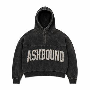 Sudadera con Capucha Personalizada de Algodón Grueso, Estilo Urbano Vintage, con Parche Bordado y Diseño Gráfico, Sudadera Premium para Hombre - Product Image 2