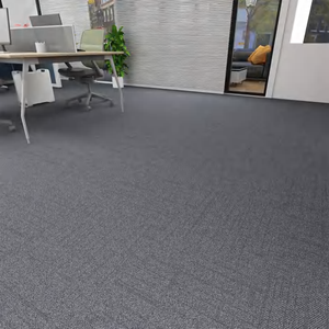 Dernières conceptions de dalles de moquette décoratives écologiques en PP, antidérapantes et résistantes à l'usure pour bureaux commerciaux - Product Image 1