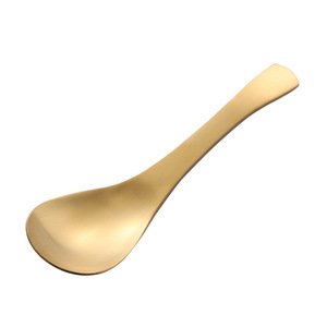 Cuillère ovale en acier inoxydable 304 de style coréen, de qualité alimentaire, pour enfants et adultes - Product Image 5