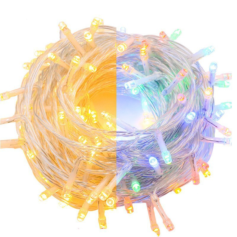 Battery Operated IP44 Rated 3m Warm White Copper Wire LED String Lights ...