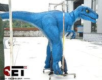 Modèles animatroniques, costumes de dinosaures artificiels avec jambes cachées à vendre, modèle de dinosaure animatronique pour Halloween
