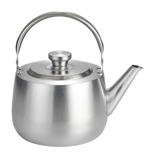 Stainless Steel <b>Kettle</b> 4L5L <b>Large</b> Capacity Rust Proof Dishwasher Safe For Gas And Induction Cookers Restaurant Use - Product Image 1