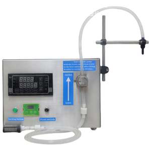 Machine de remplissage à pompe à diaphragme 1 buse pour alcool, miel, huile, parfum, cosmétiques, jus, eau minérale, laque pour cheveux, sauce, shampoing - Product Image 6