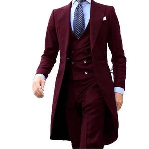 Bộ áo Blazer 4 món <span class=keywords><strong>tuxido</strong></span> cho nam (áo khoác + vest + quần + Cà Vạt) - Product Image 5