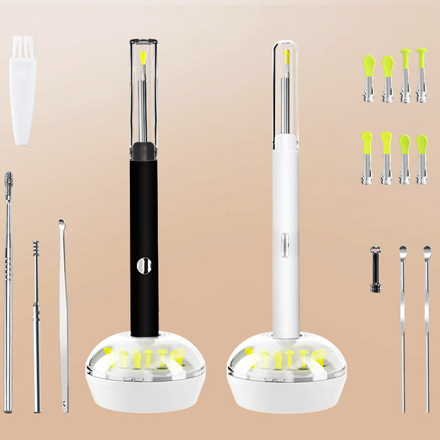 Visual Wifi Ear Wax Removal Tool 1080P Otoscope 3.5mm Lens Y10 Pro Earwax Cleaner Endoscope Wireless Earpick Inspection Camera