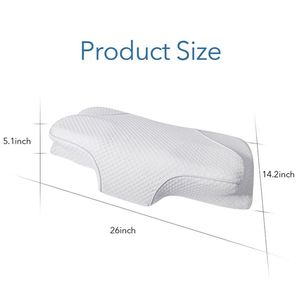 ชุดเครื่องนอนตามหลักสรีรศาสตร์หมอนเมมโมรี่โฟมกันกรนรูปทรงต่างๆ - Product Image 2