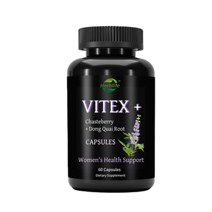 Compléments alimentaires Now Supplements : Capsules de baies de Vitex, Capsules de baies de Vitex Chaste pour femmes - Product Image 1