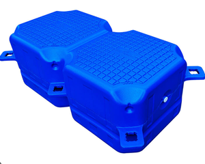 Kundenspezifischer Rotationsgeformter <span class=keywords><strong>PE</strong></span>-Kunststoff Schwimmsteg Ponton Individuelle Farben OEM/ODM Verfügbar BSCI ISO9001 Zertifiziert-Großeinkauf - Product Image 1